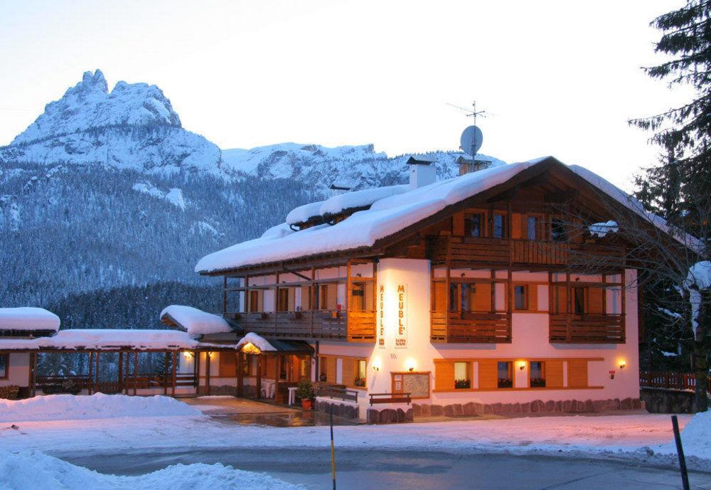 Hotel Piccolo Pocol Cortina dʼAmpezzo Exteriör bild